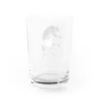 気まぐれキジトラねこやさんのキジトラのヒラキ（宇宙） Water Glass :back