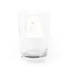 29Q.の□オールド・イングリッシュ・シープドッグ Water Glass :back