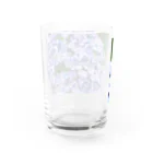 M&Hの紫陽花 Water Glass :back