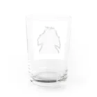 うちのあかりん家のno gol no life Water Glass :back