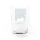 金森 葵の猫と夜空と眺める人 Water Glass :back