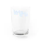 Wear Hangulの사랑해（サランヘ） blue Water Glass :back