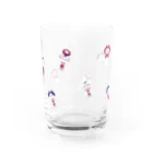 marucoro chanのランダムこけしちゃん Water Glass :back