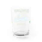 BEARGUNDYのざぶん Water Glass :back