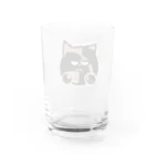 サビ猫azunekoのおうちのサビ猫のazuneko(あずねこ) Water Glass :back