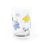 くまきちショップやさんのkmakici street Water Glass :back