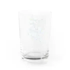 ケロ工場のハーバリウムケロ(ブルー) Water Glass :back