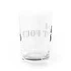 山猫雑貨の404 not found Water Glass :back