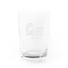 Tetra Styleの金魚（スイ） Water Glass :back