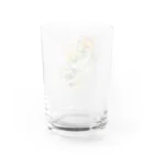 ケロ工場のハーバリウムケロ(イエロー) Water Glass :back