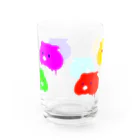 ほっぺぇた（頬平太）のしたたるウォンバット Water Glass :back