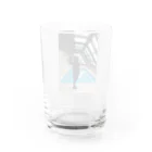 ゲイムマンの店の例のプールと女子社員 Water Glass :back