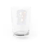 kikuchi-sanのスカルっくま　無印B Water Glass :back