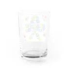 my_paceのポイントシール Water Glass :back