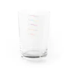 RITSUのカラフルタコエギくん Water Glass :back