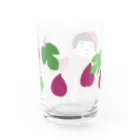 はりこま屋 雑貨部のイチジクと女の子 Water Glass :back