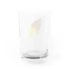 KANTAROのsoftcreamチョコレート Water Glass :back