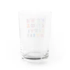 puikkoのロンゴロンゴ2（彩色） Water Glass :back