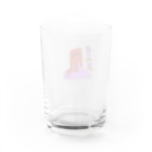 下手絵屋さんの溶けながら謝る宇宙人 Water Glass :back