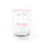 ゴロニャーのダサT屋さんのゴロニャー マイクラワールドに迷い込んだ Water Glass :back