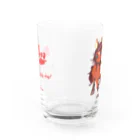 mofuwaのHORSE TWINS(glass) グラス反対面