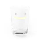 奇×屋のドットのツバメのヒナ Water Glass :back