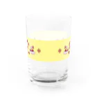 yukituboの太極拳ウサギ Water Glass :back