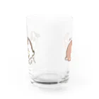 大賀一五の店のアングリーバニーR&L Water Glass :back