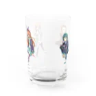 志瓜のSUZURIのめぐあずつなここ Water Glass :back