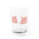 紅葉ぬこのめんめんめんだこ Water Glass :back