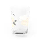 ほわぽよ。のほわぽよシマエナガ。 Water Glass :back