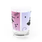 バレエシルエット ballet*pointe_pon*のバレエシルエット【サタネラ】グラス・タンブラー Water Glass :back