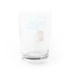 りんりん@らてののぞき見にゃんこ Water Glass :back