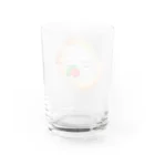 ぱすてらむぎこのソフトクリームパンちゃん Water Glass :back