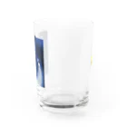 スターリィマンと幸せ暮らしアイテムのミルキーウェイ Water Glass :back