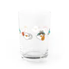 (\( ⁰⊖⁰)/) esaのｼﾁﾌｸﾄﾞﾘ Water Glass :back