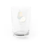 popy originalのジューシーな洋梨 Water Glass :back