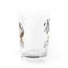 “すずめのおみせ” SUZURI店のなぁに？ Water Glass :back