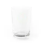 梅ヶ島温泉　湯の華の湯の華ロゴ（三毛猫のみーちゃん） グラス反対面