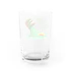 風都水都の緑茶で殺菌２ Water Glass :back