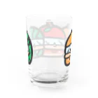 よよん家の並んだメット Water Glass :back