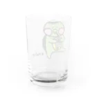 クーリエキャラクター（わ）のキューリエちゃん Water Glass :back