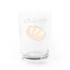 どっと屋のクリームパン Water Glass :back