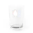 みらくるだっしゅ by HarikoChokanのエギ見るイカ Water Glass :back