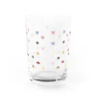 PostPet Official Shopのパステルあいこんず Water Glass :back