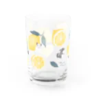 チンチラ雑貨MarkCrownのチンチラ Lemon Water Glass :back