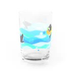 のこのペンギンプール Water Glass :back