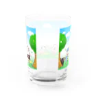 naturalkitchenmedakaのげんくん達の休日 Water Glass :back