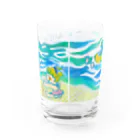 ててのお店の海DA! Water Glass :back