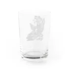 オリジナルデザインTシャツ　SMOKIN'の鯉の滝登り Water Glass :back